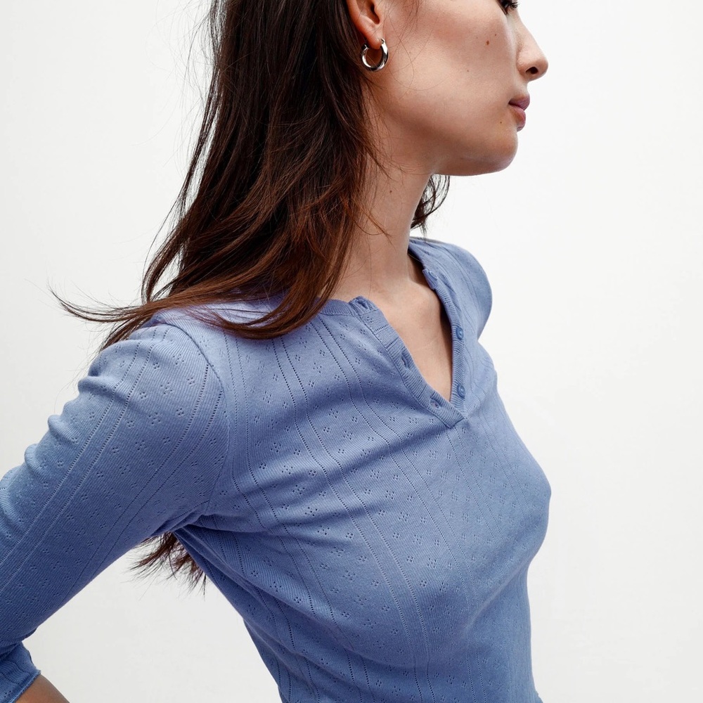 Cou Cou Intimates, The Baby Henley French Blue, S